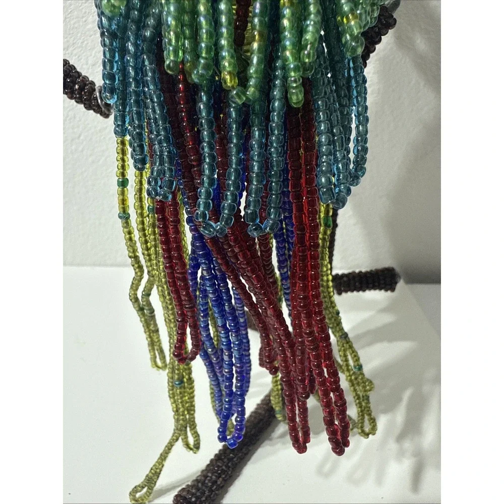 Hand Crafted South Africa Seed Beaded Wired 13